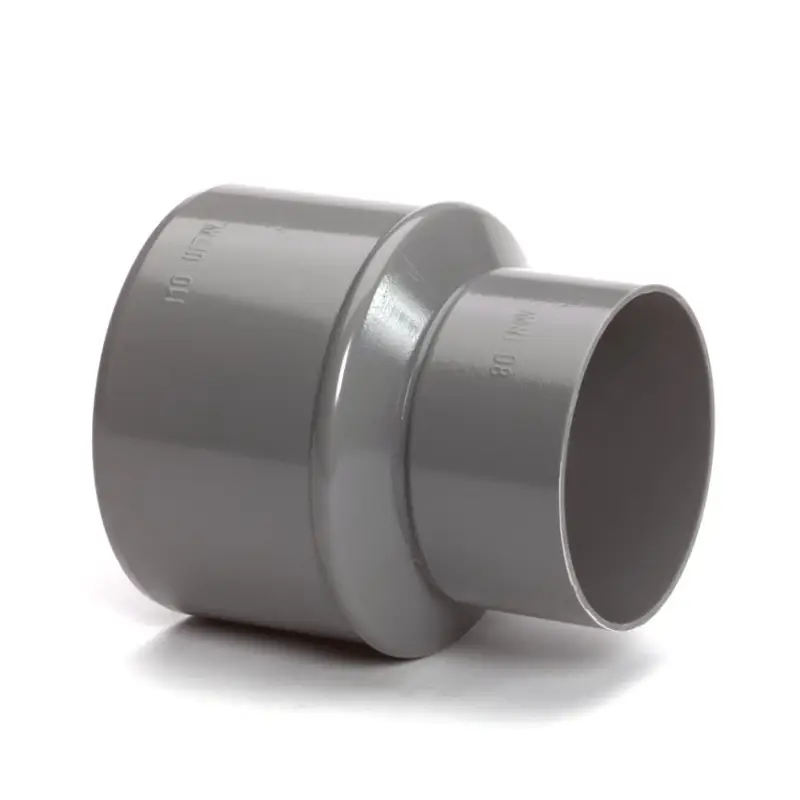 Actieprijs Hwa- / riool verloopstuk, pvc, inwendig x uitwendig spie, grijs, 80 x 110 mm