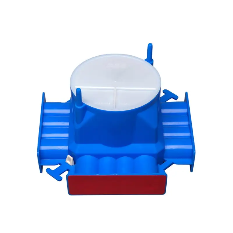 ABB centraaldoos, rond, type C60 16/19/20, 8x 16 mm + 8x 19-20mm, diepte 60 mm, gietbouw Koop Online