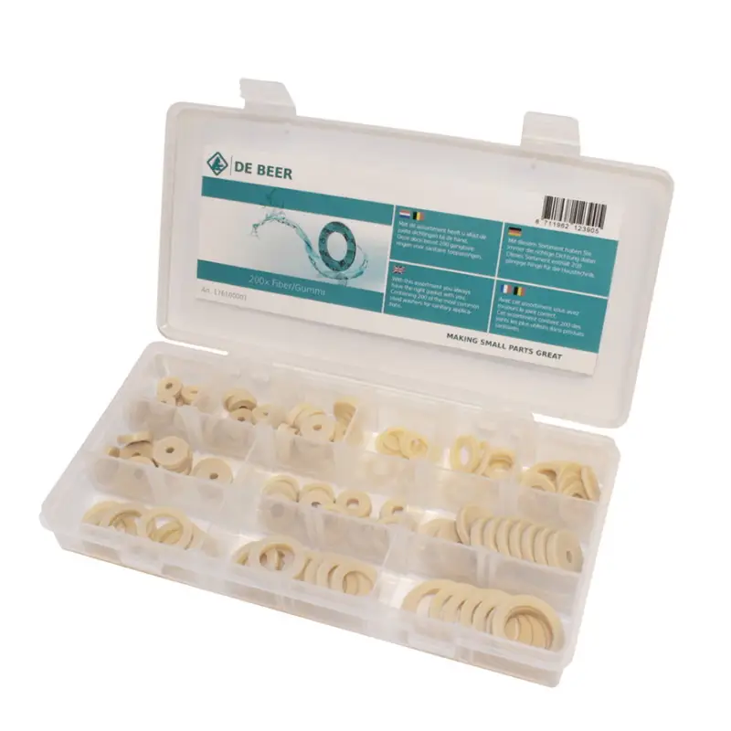 Alleen Vandaag De Beer assortimentsdoos met kraanschrijf ringen, 120-delig