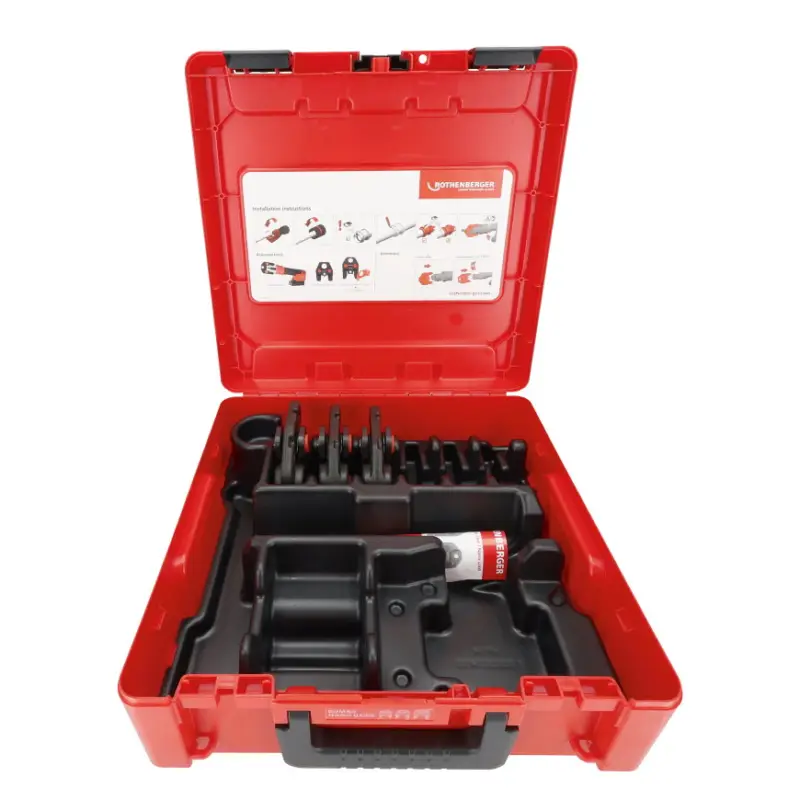 Voordeelprijs Rothenberger persbekkenset, type iJAW, voor Romax Nano, SV 15-22-28 mm