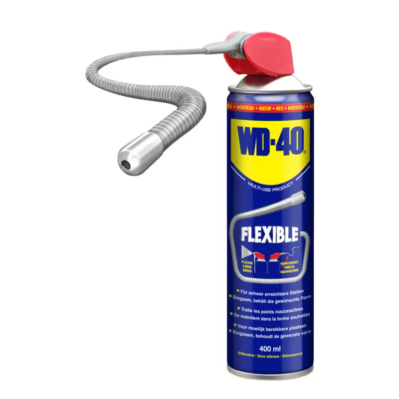 WD-40 Multi-Use Product, flexibel metalen rietje, spuitbus &agrave; 400 ml Laatste Versie