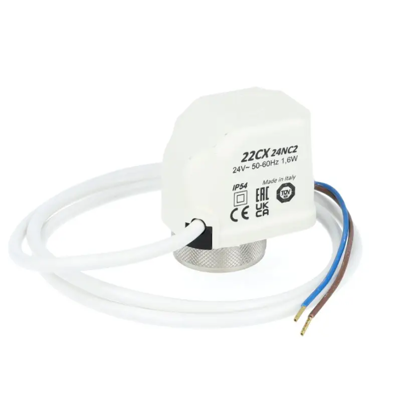 Watts Vision 2.0 stelmotor voor ventiel, type 22CX, 230 V, NC 2-draads Fabrieksprijs