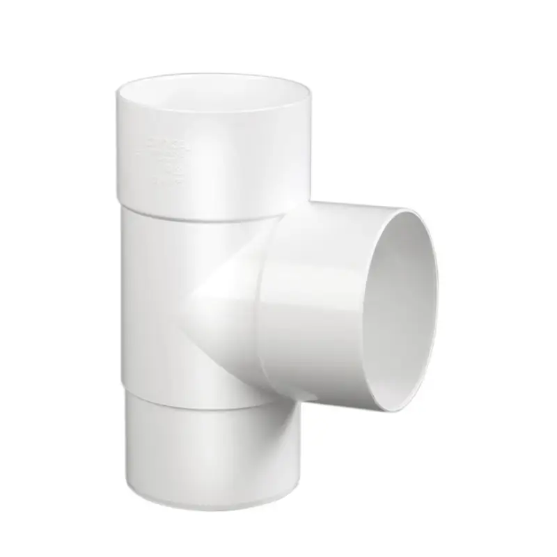 Aanbieding Dyka hwa T-stuk 87,5°, pvc, 2x inwendig lijm, 1x verjongd spie, wit, 80 mm