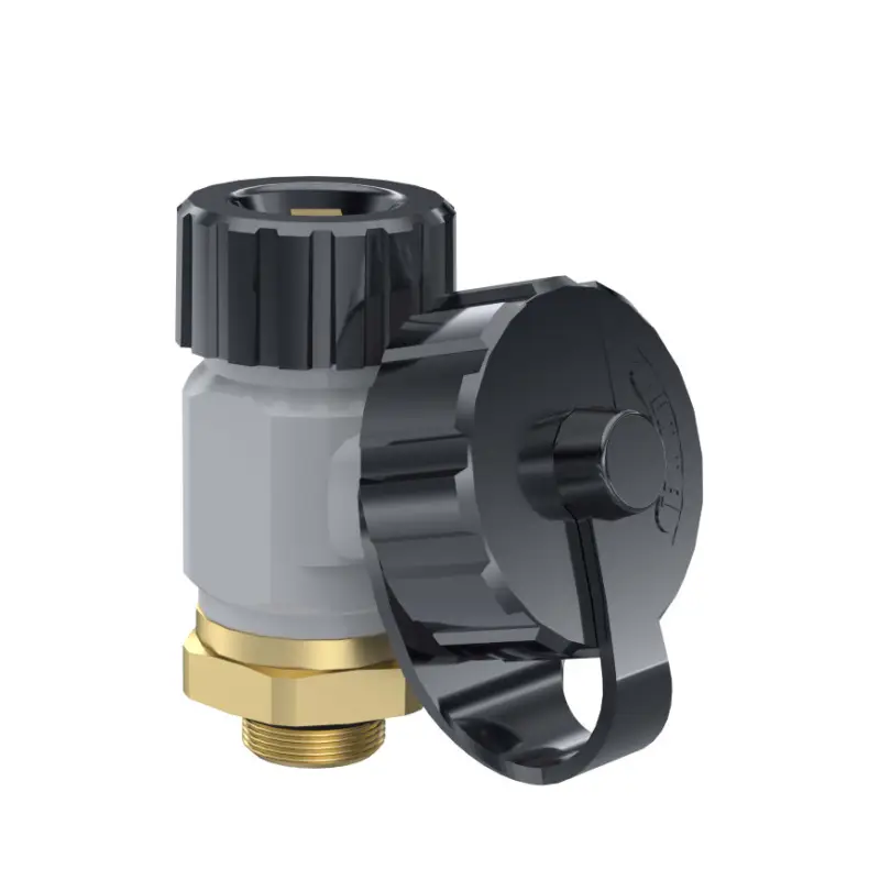 Aftapper, premium, &frac14;" buitendraad x &frac34;" buitendraad Fabrieksprijs