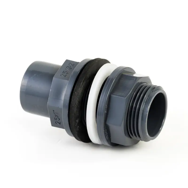 Actieprijs VDL tankdoorvoer, type A, pvc-u, inwendig lijm x buitendraad, epdm, 110 x 125 mm / M133