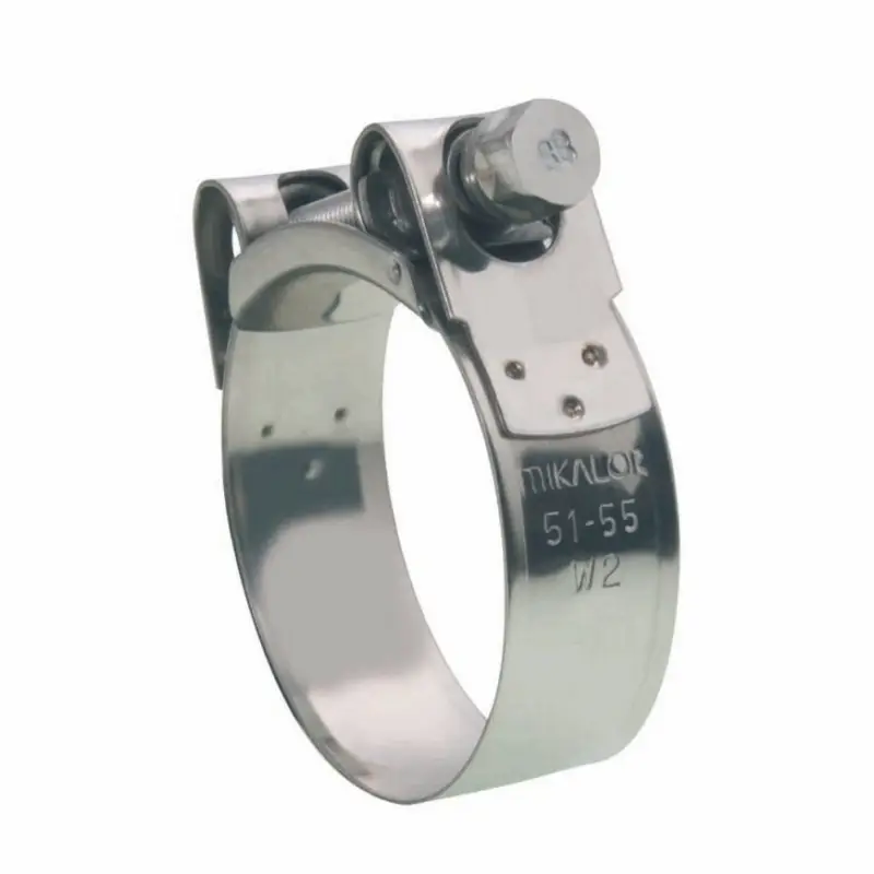 Weekendaanbieding Mikalor zware breedband slangklem, rvs / verzinkt, 59 - 63 mm