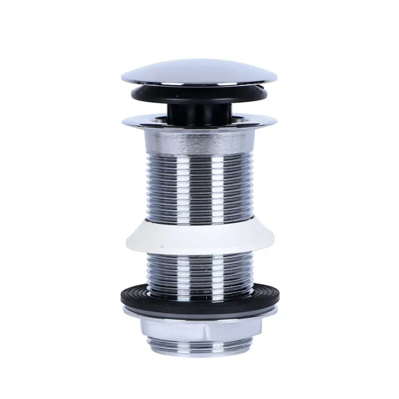 Alleen Vandaag McAlpine luxe wastafelafvoerclicker, messing verchroomd, zonder overloop, 1&frac14;"