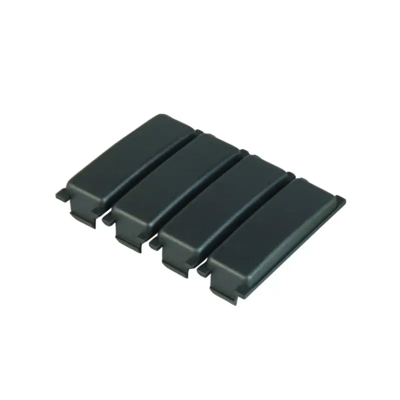 ABB Hafonorm afdekprofiel voor kast/lessenaar, 70 mm, zwart/antraciet Meest Verkocht