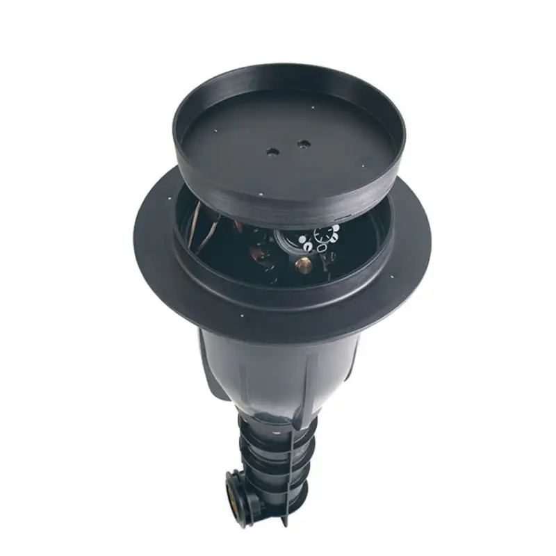 Wereldwijde Verzending Vyr pop-up sectorsproeier, type 980 Olimpia II, rubber deksel met terugslagklep