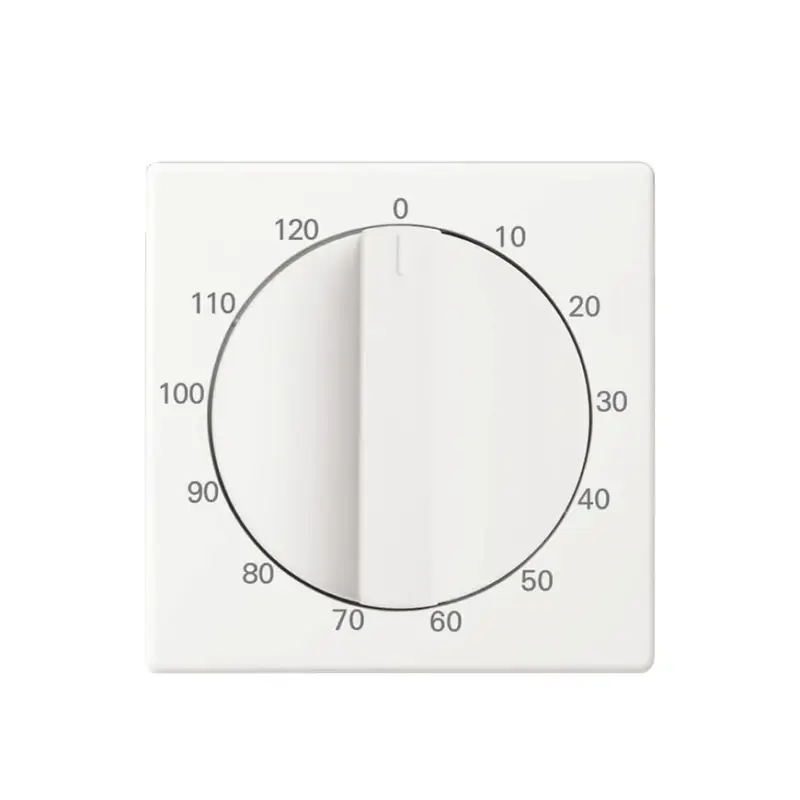 ABB Busch-Jaeger centraalplaat, Future linear, voor tijdschakelaar, 120 minuten, studio wit Modern