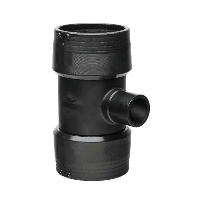 Wavin Monoline elektrolas verloop T-stuk 90°, pe 100, 2x inw./1x uitw.las, LU, SDR11, 16bar,160x63mm Exclusief