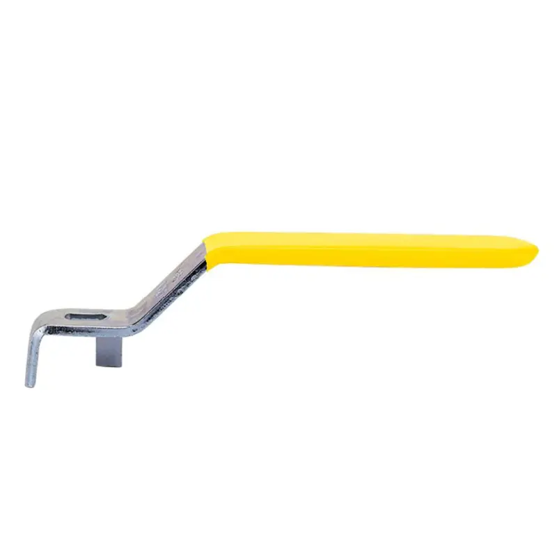 Alleen Vandaag RIV handgreep, staal, geel, type 9006, 1&frac12;" - 2"