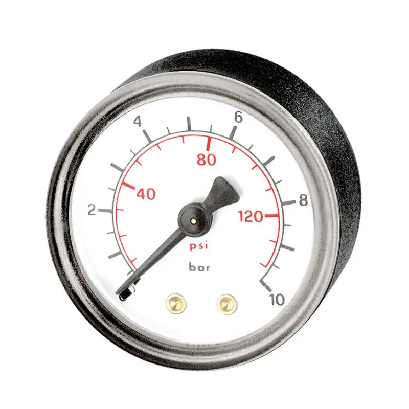 Watts manometer met achteraansluiting, droge uitvoering, type 63-A-&frac14;", 0 - 10 bar Meest Verkocht