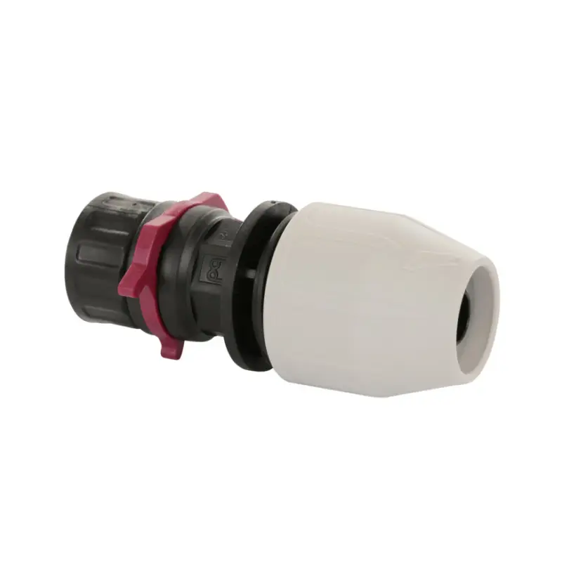 Aanbieding BD Fast persslang koppeling, Compact, pp, met borgring, 16 bar, klem x binnendraad, 16 mm x &frac12;"