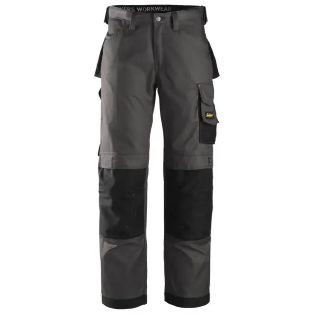 Snickers Workwear 3312 AllroundWork, Dura Twill werkbroek Grijs - Maat 154 In De Mode