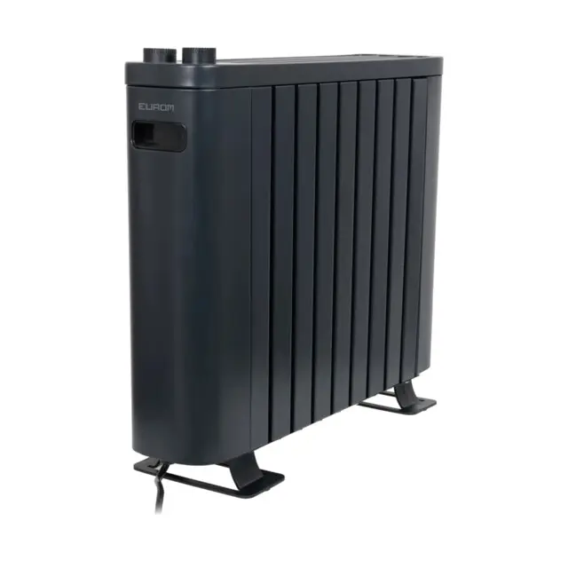 Eurom RAD 1000 Oil Free Dark - Radiatorkachel 1000 W Wereldwijde Verzending