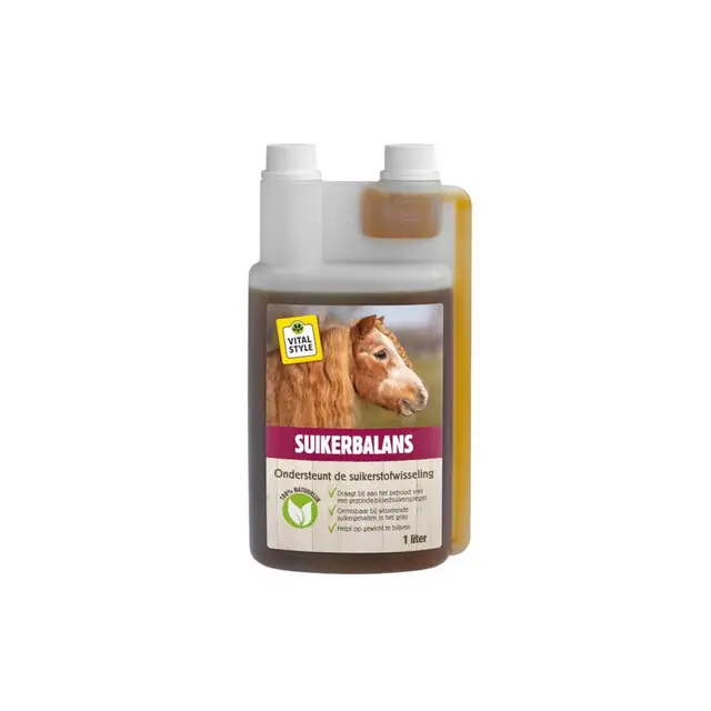 Laatste Versie VITALstyle SuikerBalans Paard 1Ltr
