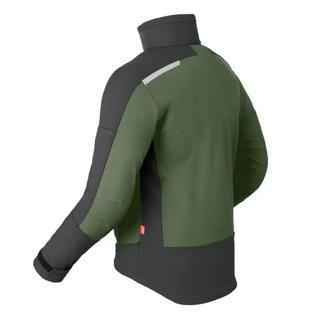 Finale Uitverkoop HAVEP Attitude Softshell Jas Bosbouw Groen/Charcoal Grijs Maat XL