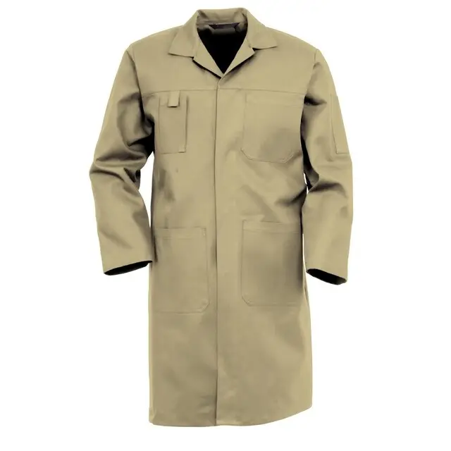 Koop Online HAVEP Basic Lange Jas/Stofjas Kaki Maat 48