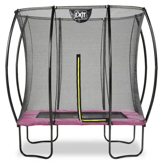 EXIT Trampoline Silhouette Pink - 153 x 214 cm Alleen Vandaag