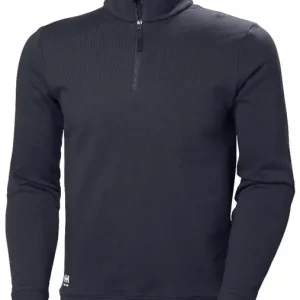 Helly Hansen Manchester Half Zip Sweatshirt Navy maat 2XL Goedkoop