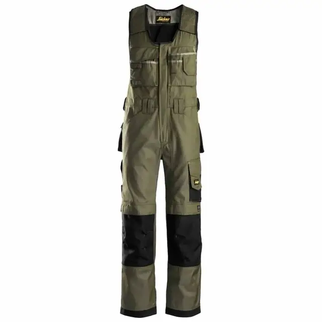 Premium Snickers Bodybroek, Duratwill, Groen - Zwart, 46