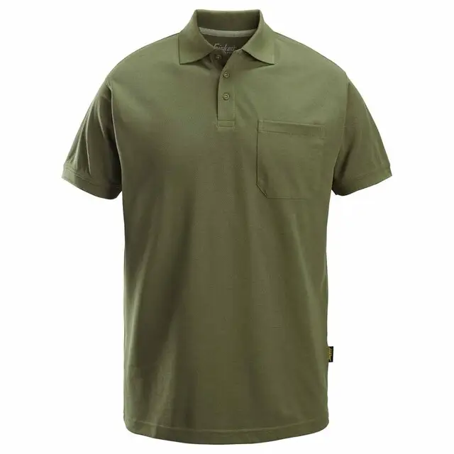 Snickers Classic Polo Shirt 2708 Khaki Groen(3100) Maat XXL Flitsaanbieding