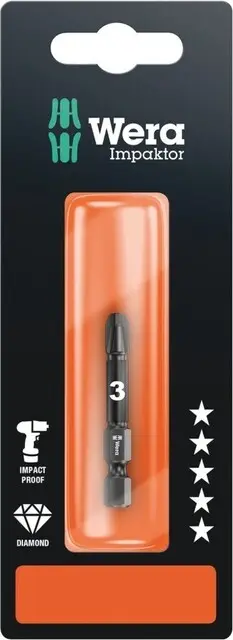 Rechtstreeks Van De Fabrikant 855/4 IMP DC ZB Impaktor Bits PZ 3 x 50 mm Pozidriv