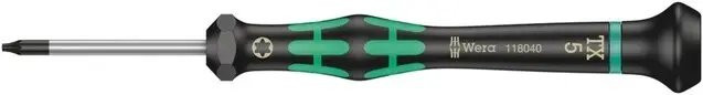 Wera 2067 Kraftform Micro TORX TX 5 x 40 mm Schroevendraaier Exclusief