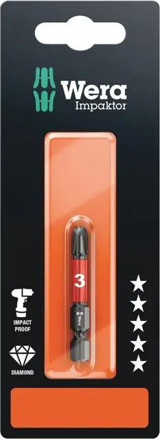 Koop Vandaag 851/4 IMP DC ZB Impaktor bits PH 3 x 50 mm Phillips