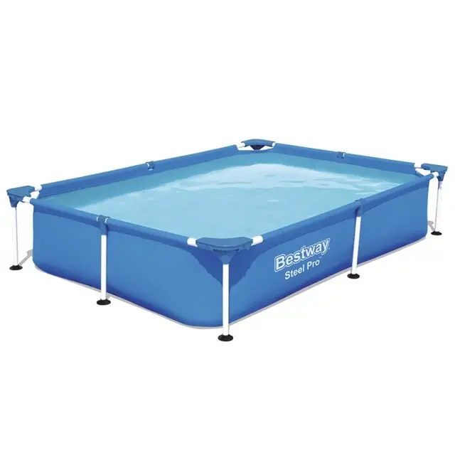 Bestway Steel Pro Zwembad Rechthoek - 221 x 150 cm Ambachtelijk