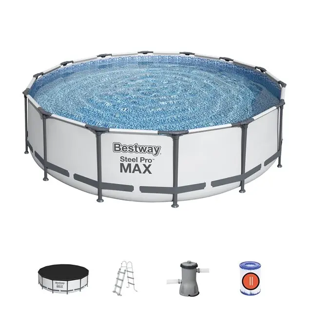 Bestway Zwembad steel pro max set rond 427x107 Gratis Verzending