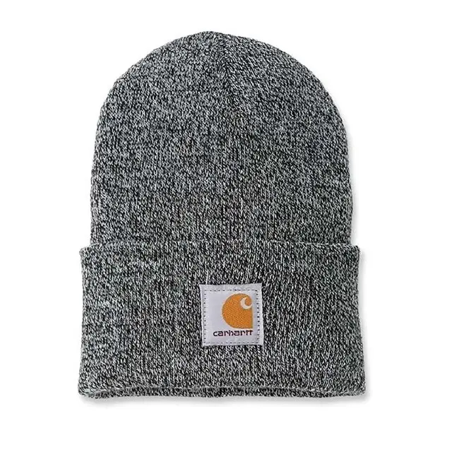 Ambachtelijk Carhartt Muts A18 Zwart/Wit - One size