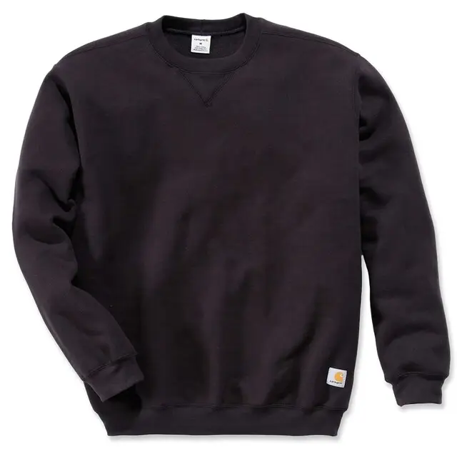 Carhartt Midweight Crewneck Sweater Zwart XXL Groothandel