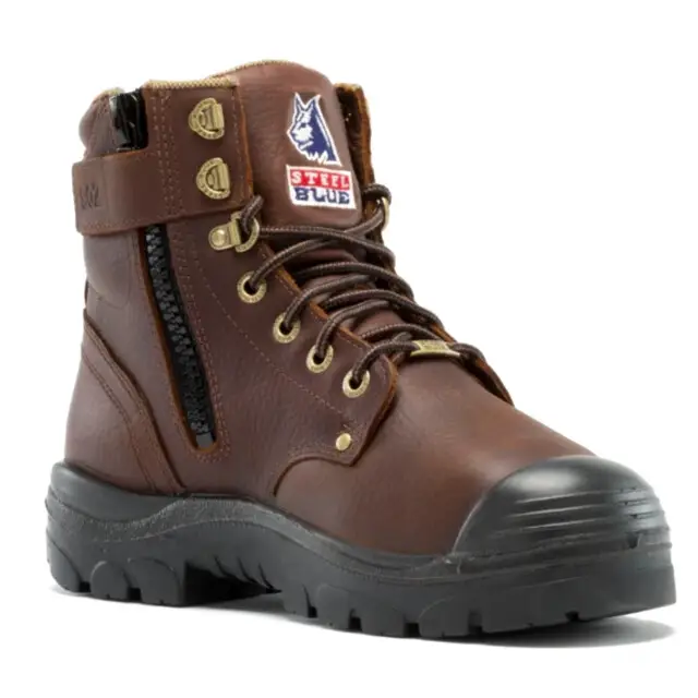 Steel Blue Argyle Werkschoen Heren S3 met Rits Tpu Bruin - maat 46 Must-Have