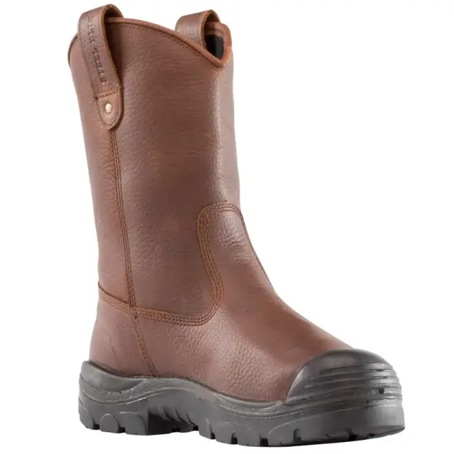 Steel Blue Heeler Werklaars S3 Heren Waterdicht Tpu Bruin - maat 44 Groothandel