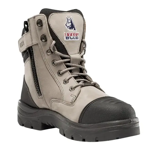 Steel Blue Southern Cross Werkschoen S3 Heren met Rits Tpu Grijs - maat 40 Flitsaanbieding