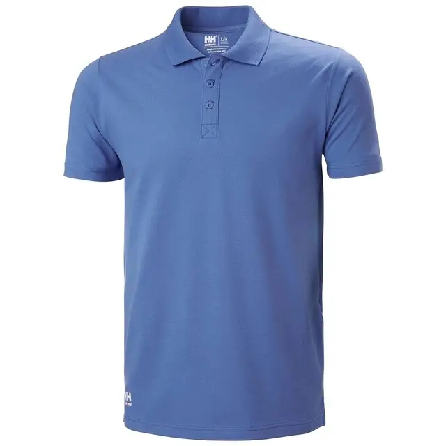 Hoge Kwaliteit Helly Hansen Classic Polo Heren 558 Steen Blauw - Maat L
