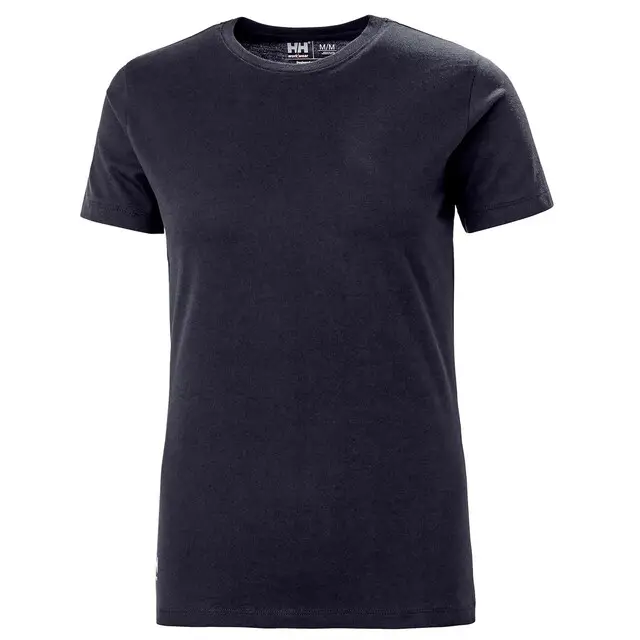 Helly Hansen W Classic T-Shirt Dames 590 Marine Blauw - Maat L Koopje