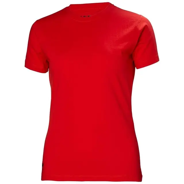 Weekendaanbieding Helly Hansen W Classic T-Shirt Dames 220 Helder Rood - Maat XL