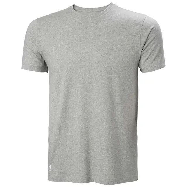 Helly Hansen Classic T-Shirt Heren 930 Grijs Melange - Maat S Betrouwbaar