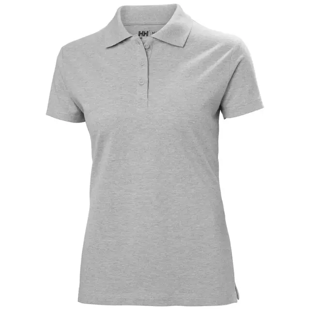 Finale Uitverkoop Helly Hansen W Classic Polo Dames 930 Grijs Melange - Maat XS