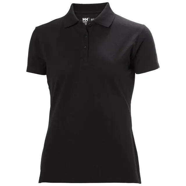 Helly Hansen W Classic Polo Dames 990 Zwart - Maat 2XL Seizoensaanbieding
