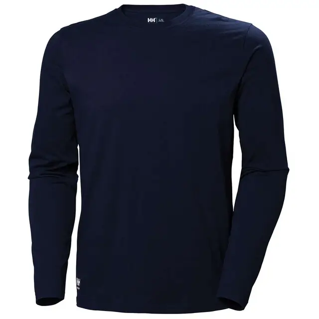 Populair Helly Hansen Classic Mouwen Heren 590 Marine Blauw - Maat 2XL