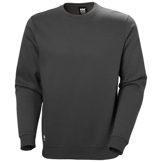 Authentiek Helly Hansen Classic Sweatshirt Heren 970 Donkergrijs - Maat 5XL