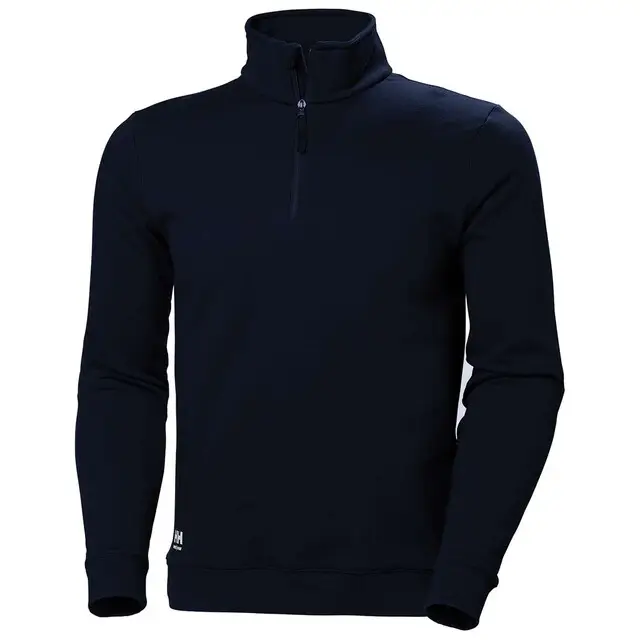 Helly Hansen Classic Half Zip Sweatshirt Heren 590 Marine Blauw - Maat 5XL Nieuwe Collectie