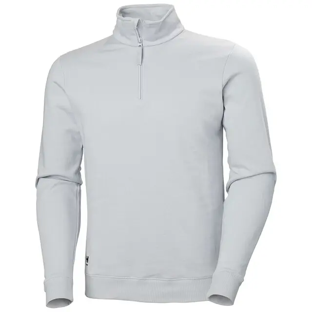 Wereldwijde Verzending Helly Hansen Classic Half Zip Sweatshirt Heren 910 Grijs - Maat 2XL