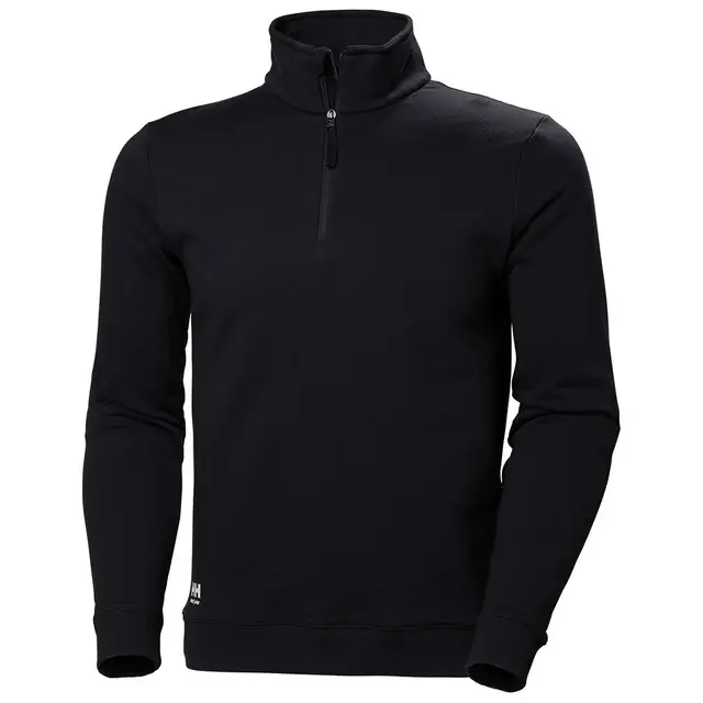 Helly Hansen Classic Half Zip Sweatshirt Heren 990 Zwart - Maat M Exclusieve Aanbieding