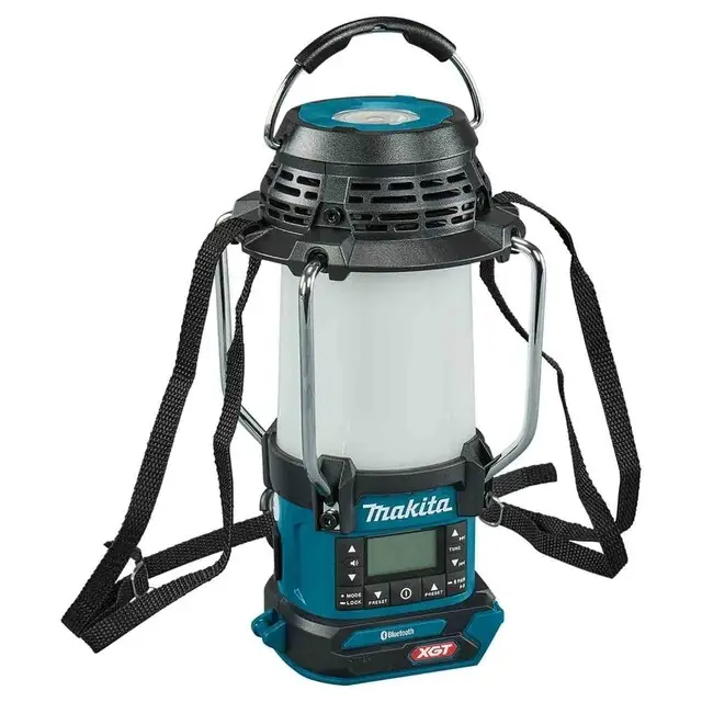 Beperkt Aanbod Makita 40 V Max Camping lamp met radio en Bluetooth MR010GZ