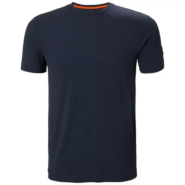 Tijdelijk Beschikbaar Helly Hansen Tech T-Shirt Heren 591 Marine Blauw - Maat XS